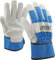 OX-ON HandschuhMan Kids Gartenhandschuhe Arbeitshandschuhe für Kinder (8-10 Blau)