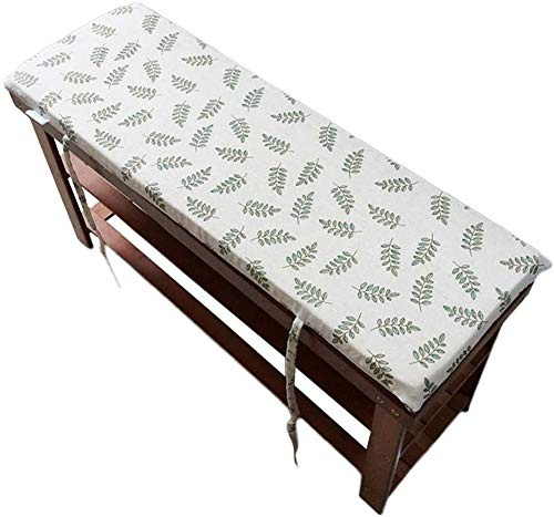 HANHAN Gartenbank-Sitzkissen, Ersatzteil, 120 x 30 cm, Schaumstoffpolsterung, 2- oder 3-Sitzer, Bankmatte, Auflage für Holzbank, Metallbank, Schaukel oder Gartenstuhl, rutschfest