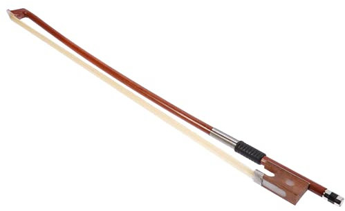 EXCEART 1/10 Haar Violine Bogen Ersatz Rot Sandelholz Violine Bogen Ausgewogene Praxis Violine Bogen für Anfänger Student