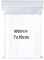 Volsha 100 Resealable Storage Pouches, Poly Zip Lock Bags, FOOD STORAGE BAG, Transparent, Zipper Closure, Food Grade Safe Polyethylene, 7x10cm, 100pcs