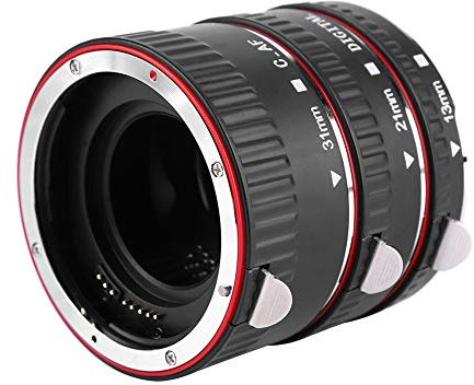 Makro Verlängerungsrohr Set Nahlinsenring Automatischer Fokus Nahaufnahmen 31mm 21mm 13mm Fotografie Zubehör für Canon Ef/Ef-S Kamera ABS Metall