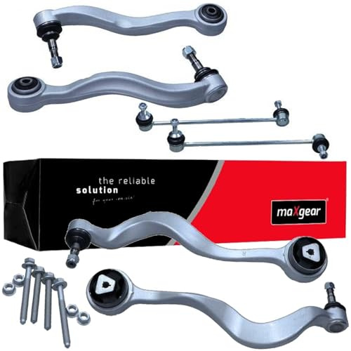 MAXGEAR 72-5780 Lenkersatz Radaufhängung Querlenker mit Schrauben Vorne Links Vorne Rechts Kompatibel mit BMW 5 Limousine E60 5 Touring E61