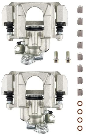 KAX Disc Brake Caliper Assembly for Ford Explorer 2011-2019, Taurus 2013-2019, Flex 2010-2014, Except Heavy Duty Brakes, Lincoln MKT 2010-2014, Rear Left and Right 2PC