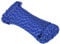 vidaXL Boat Rope Anchor Line Braided Cord UV Resistant Ship Marine Yacht Coil Rope Abrasion Resistant for Sailing Blue 5 mm 50 m Polypropylene