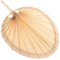 CIYODO Straw Hand Fan Raffia Woven Fan Old-fashioned Cattail Fan Baby Khaki Hand Crank Palm Leaf Palm Leaf Hand Fan Wicker Hand Fan