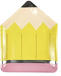 Back To School Bleistiftplatten, 12 ct | Kindergarten Party Dekor | Abschlussfeier