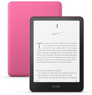 Amazon Kindle Paperwhite 16GB (newest model) – 20% faster, with new 7 glare-free display and weeks of battery life – Raspberry
