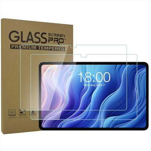 AKNICI [Lot de 2 Protection Écran pour TECLAST T60 Top Tablette Tactile 12'' Pouces, Film de Protection en Verre Trempé pour TECLAST T60, 9H Dureté, Anti Rayures