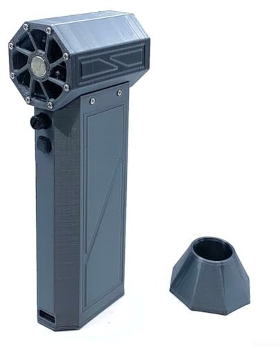 Carpango Handventilator, 110.000 U/min, bürstenloser Hochgeschwindigkeitsmotor, Turbo-Gebläse, Turbo-Jet-Ventilator, 45 m/s, für Büro, Zuhause, Outdoor, Reisen