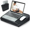 Allinside Tablette d'ordinateur Portable avec Coussin, Confortable pour Ordinateur Portable et Tablette, Support d'ordinateur Portable, Sac De Rangement léger pour Ordinateur avec Poignée, Noir