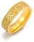 LIKGREAT Lotus Allah Ringe für Frauen Männer Islam Ayatul Kursi Muslim Ring Allah Religiöse Ring Schmuck (Gold, 20)