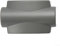 Towel Rail Radiator Valve Cap, Easy Fit, Suitable for Most Radiators, Silver/White/Grey (Grey)