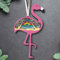 Flamingo-Ornament, Flamingo-Weihnachtsschmuck, Flamingo-Ornamente für Weihnachtsbaum, Tier-Flamingo-Ornamente – Flamingo-Geschenke für Frauen, Geschenke für Flamingo-Liebhaber –