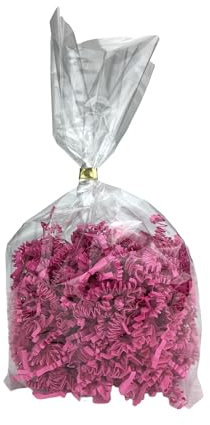 5 x Füllmaterial pink - 30 g pro Packung- Geschenkverpackung - Deko - Papier für Geschenkkorb - Präsentkörbe -