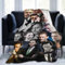 QapLWczK Tom Hiddleston Decke aus weichem und bequemem Woll-Fleece, Überwurf, Decken, Geschenk für Sofa, Büro, Auto, Camping, Yoga, Reisen, Heimdekoration, gemütlich, 40 x 30 cm