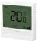 Fan-Coil-Heizungsthermostat, elektrischer intelligenter Fußbodenthermostat, programmierbarer Heizungsregler mit LCD-Display für Gas-Wasserkessel-Fußbodenheizung, 5℃-35℃ (weiß)