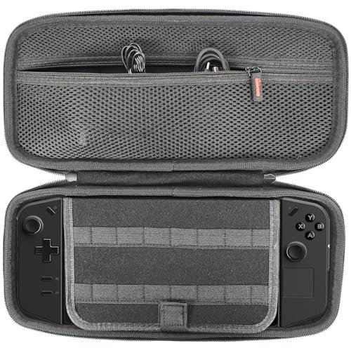 YIIWAY Hard Travel Case Compatible with Lenovo Legion Go Handheld Gaming Console, Case Only - Black YC84006
