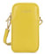 LANCASTER | Dune - Pochette smartphone Cuir de Vachette Grainé Tilleul
