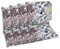 GO-DE Textil Bequeme und attraktive Polsterauflagen für Niederlehner-Gartenstühle (4er-Set, Floral Natur-Grün, Niederlehner)