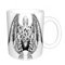 YFHJV Coffee Mug Funny Mug,Kraken, Cthulhu Monster Evil Fictional Cosmic Monster in Woodcut Style i,Tea Cup Cup Gift Birthday Work Office Christmas Printed Coffee Cup 11Oz Cups 330ml Large Coffee Mug