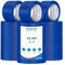 UK SUPPLIES LIMITED 12 Rolls LOW NOISE Premium Blue Packaging Tape (All Packs & Colors) 48MM X 66M Extra Strong Secure Sticky Adhesive Durable Parcel Sealing Tape for Packing Boxes & Moving Houses