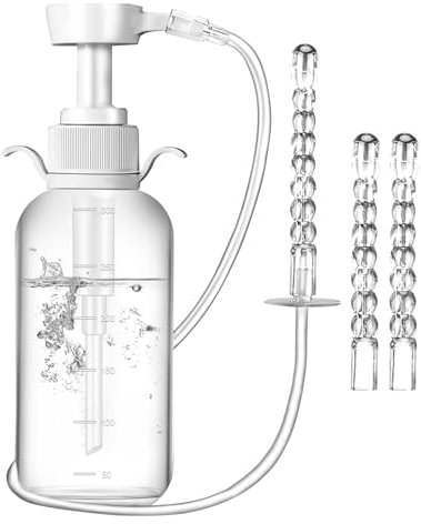 manhegari Bouteille de douche pour femme - 300 ml - Bouteille de rinçage intime pour femme - Aide douce et réutilisable pour les soins intimes à la maison, en déplacement, dans la salle de bain et la