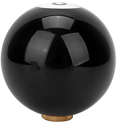 Maniglia a Leva del Pomello del per Auto Rotonda Universale Nera con Palla Biliardo 8