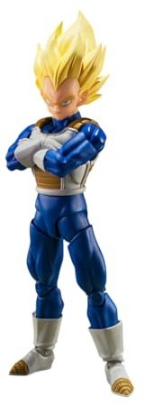 TAMASHII NATIONS - Dragon Ball Z - Super Saiyan Vegeta (Dangerous Pride) S.H.Figuarts Action Figure