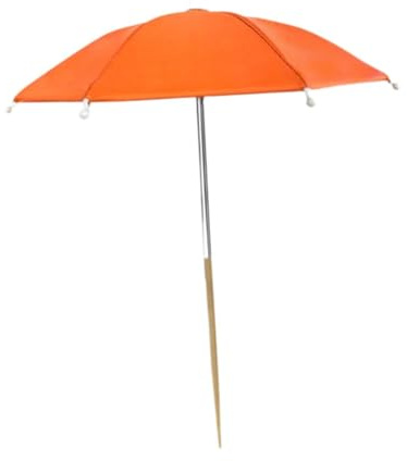 Homyl Tuteur en Bambou pour Plantes, Protection Solaire, Tissu Imperméable, Design Créatif, Montage Rapide, Convient Aux Plantes en Pot, Jardins et Vergers, Orange