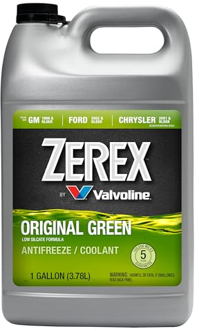 Zerex Original Green Low Silicate Concentrate Antifreeze/Coolant 1 GA, 128 Fl Oz (Pack of 1)