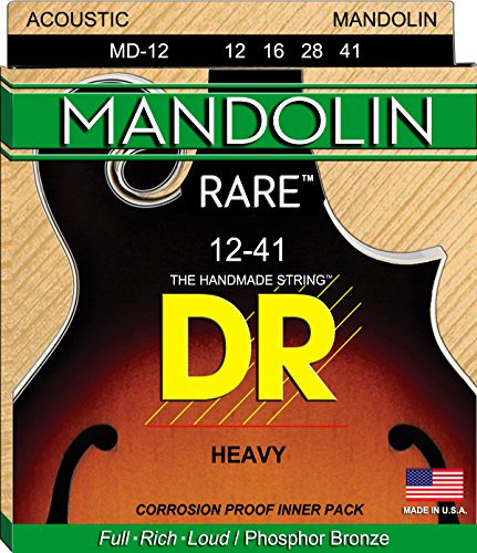 Dr a medio-hecha MD de 12 Mandolin Heavy Cuerdas