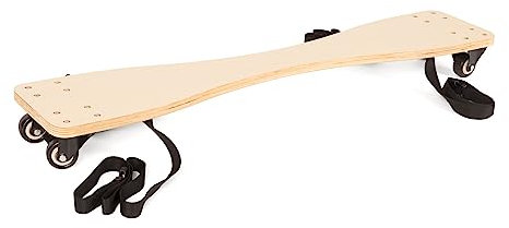 WellTouch Rollbrett Table Skateboard, Transporthilfe für klappbare Massageliegen, Trolly für komfortablen Transport mit und ohne Tragetasche
