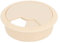 MS Beschläge® Kabeldurchlass Kabelkanal aus Kunststoff Ausführung Creme Durchmesser 60mm (2)