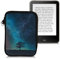 kwmobile Custodia Universale per eReader - Copertina in Neoprene Blu/Grigio/Nero con Chiusura a Zip - Misura 17 x 12 x 2 cm - Astuccio portatablet