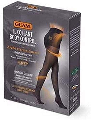 Guam Collant Body Control cellulite 50 denari nero opaco taglia L/XL