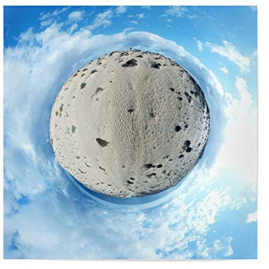 artboxONE Poster 20x20 cm Natur Fuerteventura - Westküste - Bild fuerteventura Beach canarias