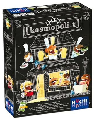 HUCH! | 882073 | Kosmopolit | Küchenchaos im internationalen Restaurant | Kooperatives Partyspiel | Familienspiel | für 4 bis 8 Spieler ab 10 Jahren | Hör genau hin: Bestellung in 60 Muttersprachen!