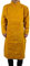 Delantal de ropa de trabajo de cuero de vaca Soldadura Ropa protectora Resistente al calor y al fuego Soldadores Ropa de soldadura Delantal con mangas (120 cm)