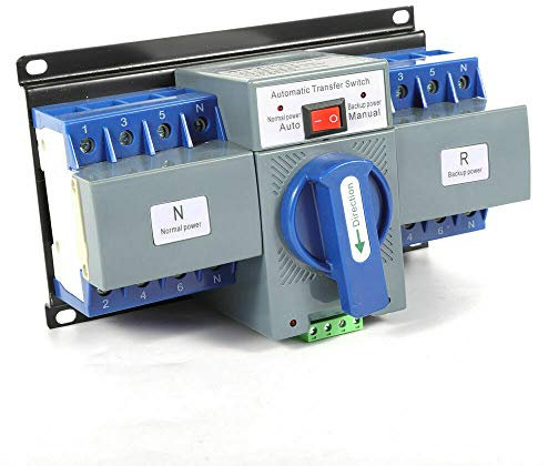 Automatischer Transferschalter, 4P 63A Automatischer Switches Umschalter Transferschalter Transfer Switch Dual Netzteil