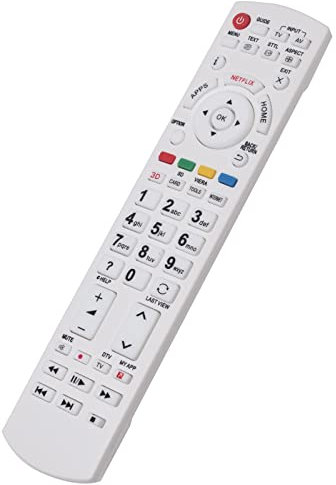 N2QAYB000842 N2QAYB001009 Telecomando sostitutivo Adatta per Panasonic TV LCD L42FT60Y TX-L42FTW60 TX-L47DT60E TX-L47DT60Y TX-L47DT65B TX-L47DTW60 TX-L47FT60B TX-L47FT60E TX-L47FT60Y TX-L47FTW60