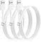 Citelect Confezione da 3 Cavo Lightning a USB per iPhone Cavo di ricarica per iPhone lungo 14,2 metri, cavi di ricarica USB per iPhone14/13/12 /11 Xs Max XR X 8 7 6 5 Plus iPhone SE