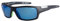 O'Neill ONEILL Herren Sonnenbrille - Polarisierte Sunglasses - Barrel 2.0 - Mattschwarz / Blauer Spiegel