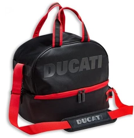 Ducati Redline P3 Helmtasche - Rot/Schwarz - Motorrad - REACH-zertifiziert - 34L - 0,9 kg