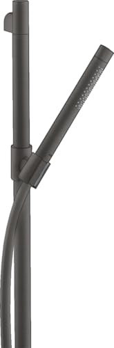 hansgrohe Axor Starck Brauseset 0,90 m, mit Stabhandbrause 2jet, Farbe: Brushed Black Chrome