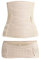 WANYIG 3 in 1 Postpartum Gürtel für Damen Atmungsaktiv Beckengürtel/Taillengürtel/Bauchgurt Schwangerschaftsgürtel Nach Geburt Rückbildungsgürtel Kaiserschnitt Postnatal Bauchband(Beige, M)