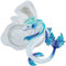 Meeresdrache Silikonform Harzform Fondant Epoxidharz Dinosaurierform 10x9x2cm Handflächengröße