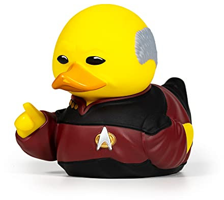TUBBZ Box-Ausgabe Jean-Luc Picard Sammler-Vinyl-Gummiente Figur - Offizielles Star Trek Merchandise - Fernsehen, Filme & Videospiele