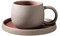 Kreative und exquisite Tasse Einfache Keramik-Latte-Art-Becher, Kreatives Set, Becher, Steingut, Büro, Kaffeetasse, Untertasse (Color : Style 3, Size : 201-300ml)