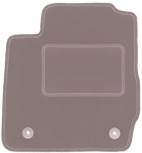Wielganizator Automatte – Passend für Ford Fiesta MK7 Schrägheck 2008-2011 – Velours – Autozubehör - Auto Fußmatten – Fußmatte Auto – 1-teilig - beige
