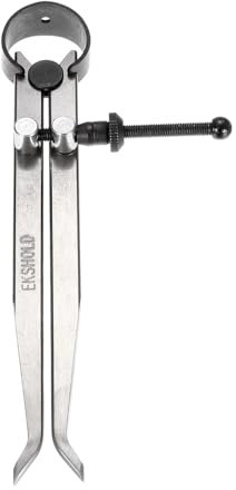 Kozelo Calibro a Molla con Molla Interna - [7 Pollici] Calibro a Molla in Acciaio Inossidabile Strumento di Misurazione per La Misurazione Delle Dimensioni, Tono Argento